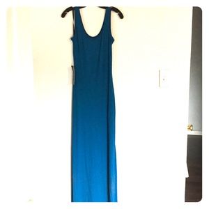 Bebe size: Small tank side slit dress